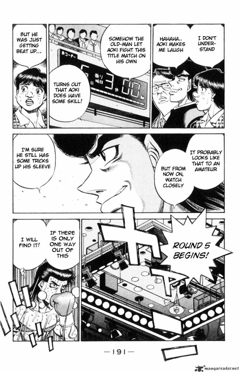 Hajime no Ippo: Fighting Spirit, Chapter 452 image 16